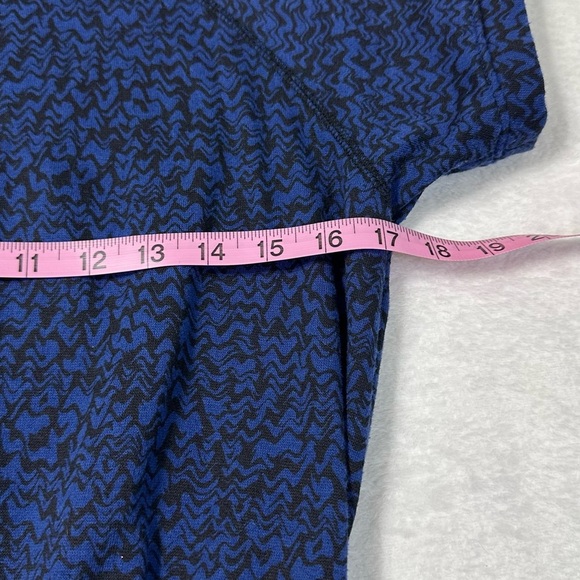 Zella Girl Navy Patterned Casual Dress - Picture 2 of 13